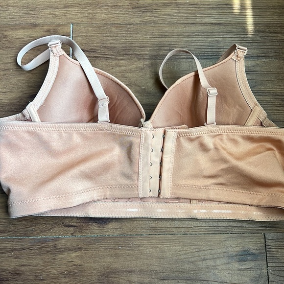 Rose Gold Rhinestone Corset Crop Top - Picture 4 of 8